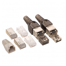 Коннекторы RJ45 и колпачки