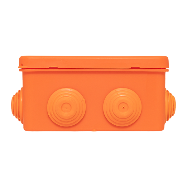 Коробка огнестойкая E45 100x100x50мм с клеммниками 5 полюсов 0,5-6мм2 IP55 HF EKF