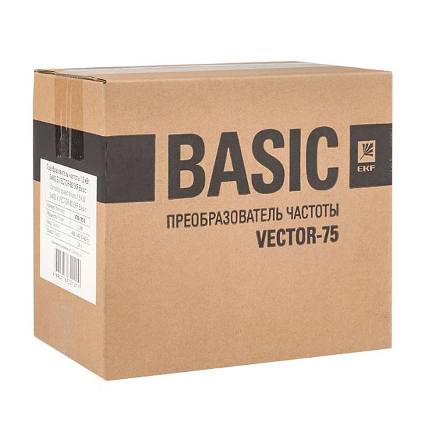 Преобразователь частоты 1,5 кВт 3x400В VECTOR-80 EKF Basic