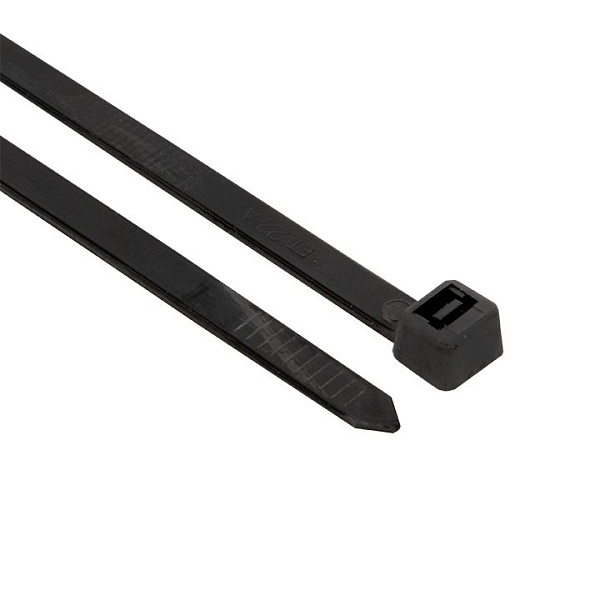 Хомут нейлоновый черный (8,2x500) (100шт.) EKF Basic