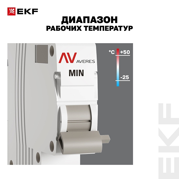 Расцепитель минимального напряжения AV-MIN EKF AVERES
