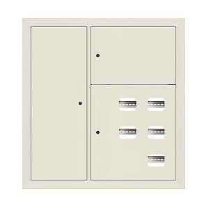 Щит этажный 5 кв. слаботочка слева RAL9002 (1000x950x150) EKF PROxima