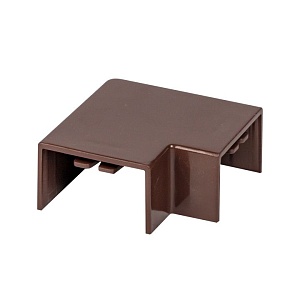Поворот 90 гр. (25x16) (4 шт) темное дерево EKF-Plast 