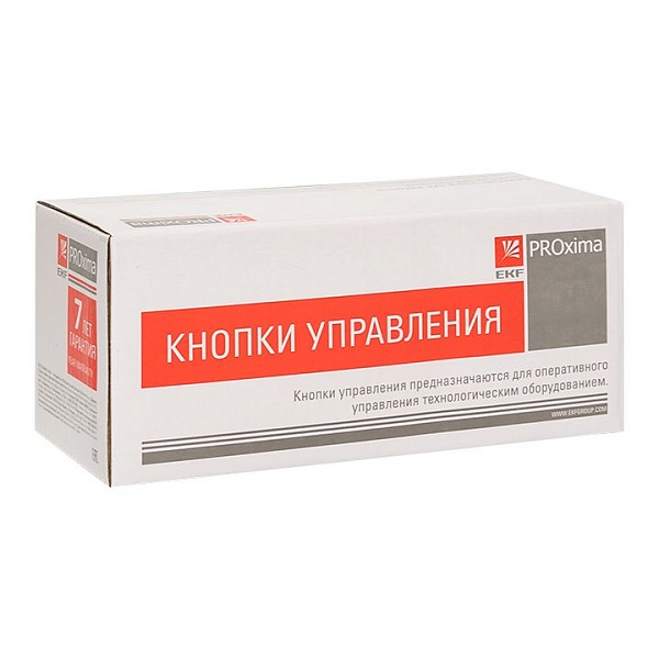 Кнопка SW2C-10D с подсветкой зеленая NO 24В EKF PROxima