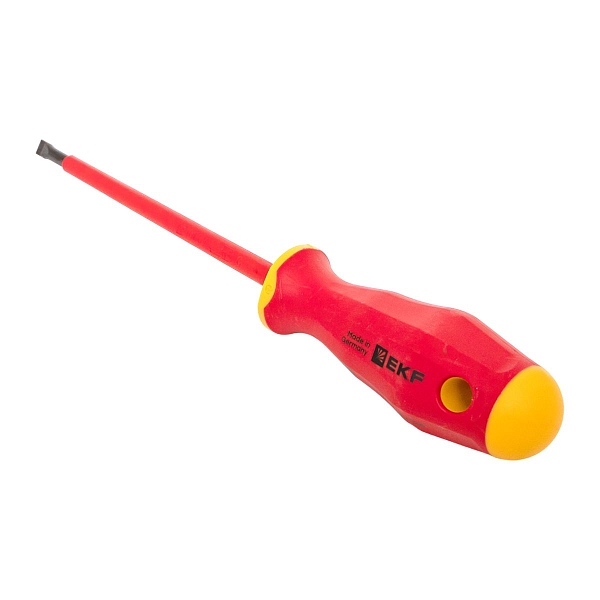 Отвертка Professional SL5.5x1 мм VDE 1000В EKF