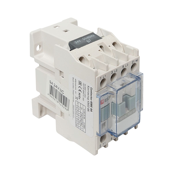 Контактор КМЭ-1 9А 1NC 24В AC EKF