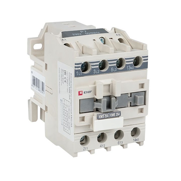 Контактор КМЭ-2 25А 1NO 230В AC EKF