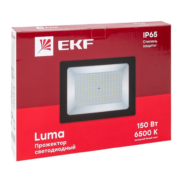 Прожектор светодиодный СДО-3007 150Вт 6500К IP65 LUMA EKF
