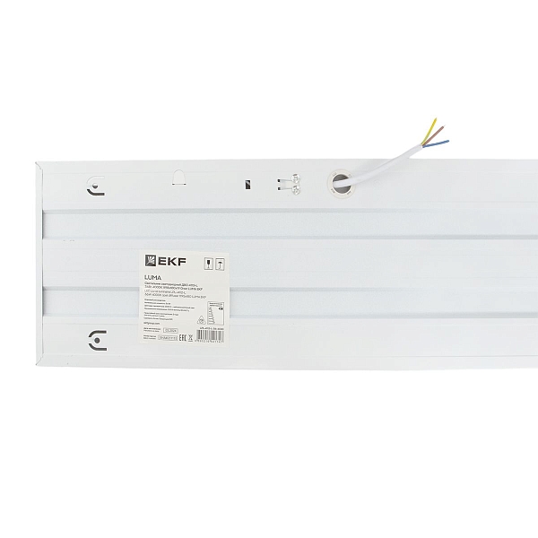 Светильник светодиодный ДВО 4113-Z 36Вт 6500К 1195x180x19 призма EKF