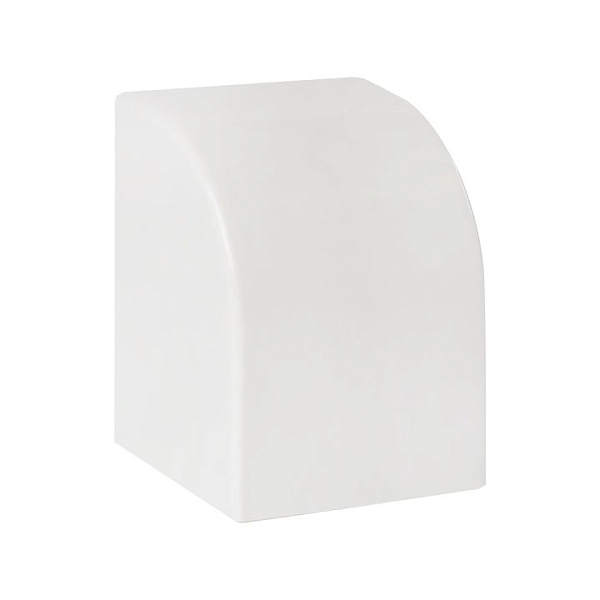 Заглушка (40x40) (4 шт) белая EKF-Plast 