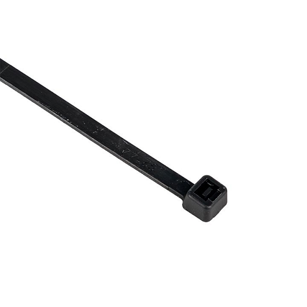 Хомут нейлоновый черный (4,8x250) (100шт.) EKF Basic