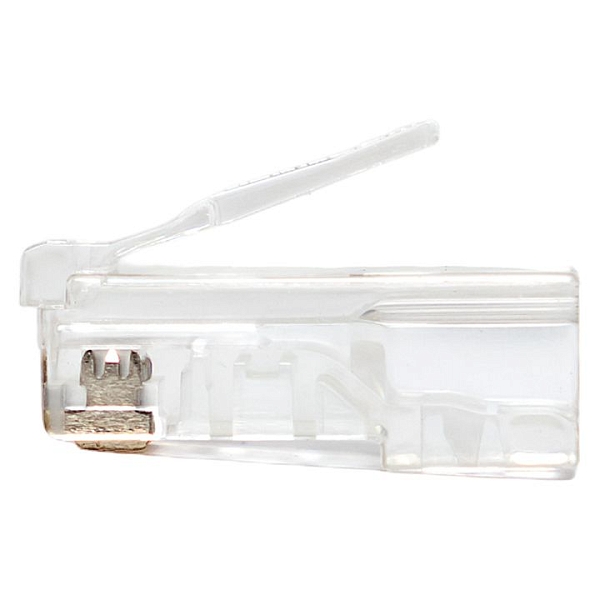 Коннектор RJ-45 TERACOM неэкранированный 8P8C Cat.5E универсальный (упак.50шт)