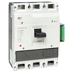 Выключатель автоматический в литом корпусе AV-POWER-4/3 1000А 100кА ETU2.2 EKF