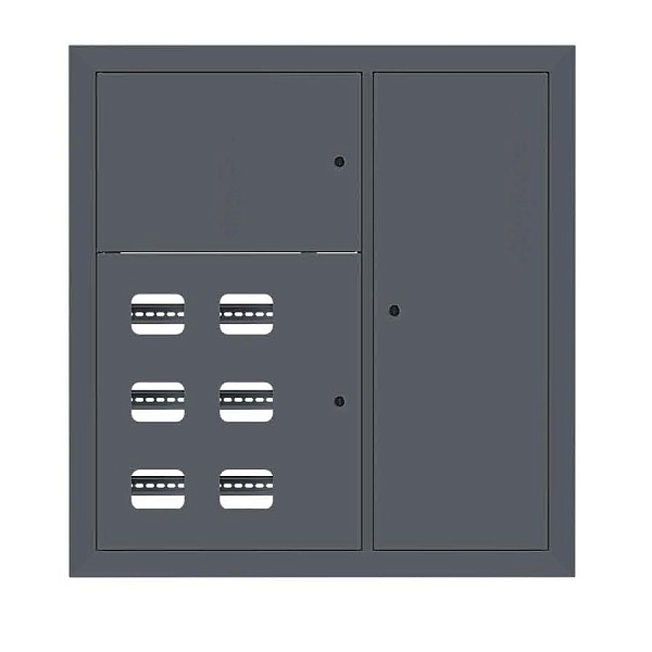 Щит этажный 6 кв. RAL7016 (1000x950x150) EKF PROxima