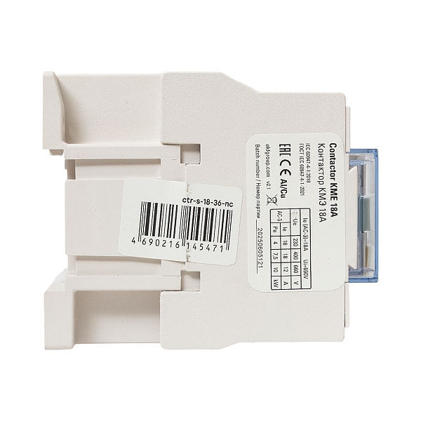 Контактор КМЭ-1 18А 1NC 36В AC EKF