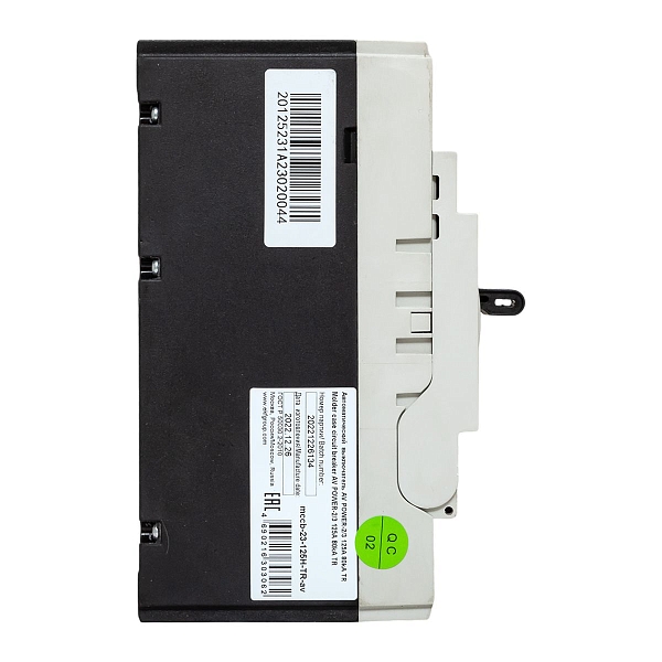 Выключатель автоматический в литом корпусе AV-POWER-2/3 125А 80кА TR EKF