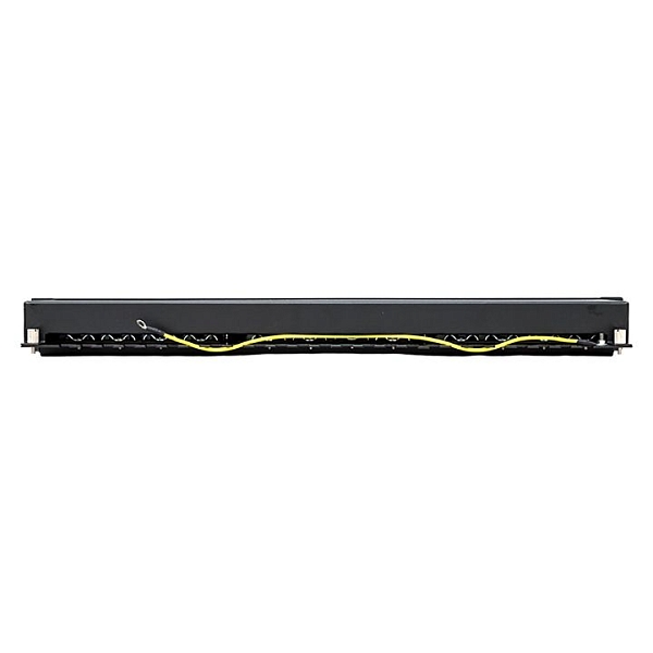 Патч-панель TERACOM CS 19'' Cat.6 1U полный экран STP 24 порта RJ-45 Dual IDC с органайзером