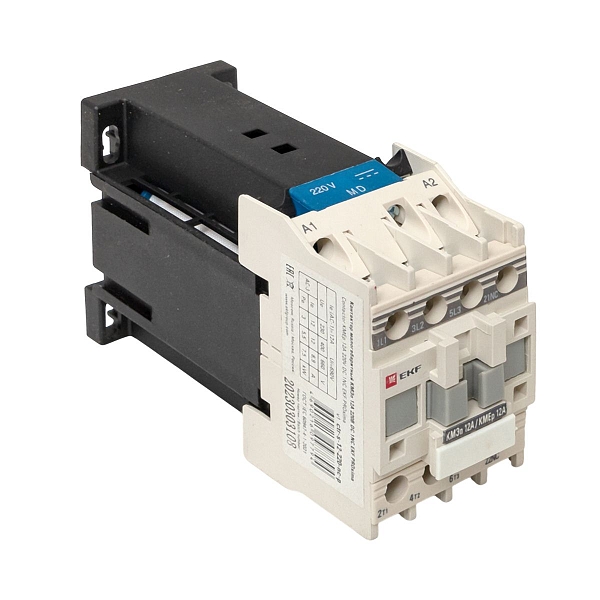 Контактор КМЭп-1 12А 1NC 220В DC EKF