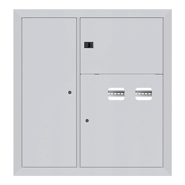 Щит этажный 2 кв. со слаботочным отсеком слева (1000x950x150) EKF Basic