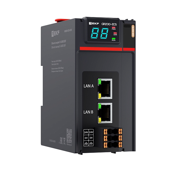 Модуль сетевой двухпортовый коммуникационный GL200-CE2 D-CARD EKF