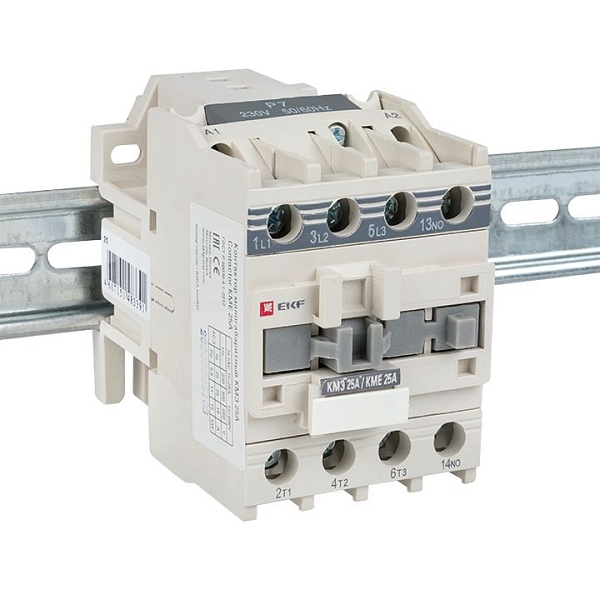 Контактор КМЭ-2 25А 1NO 230В AC EKF