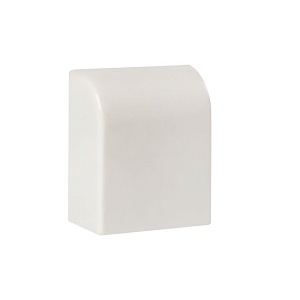 Заглушка (20x10) (4 шт) белая EKF-Plast 