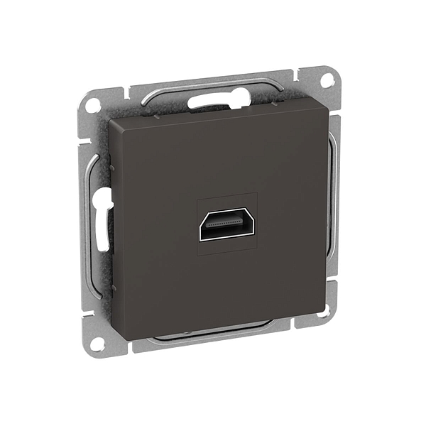 Механизм розетки HDMI, мокко Эпика EKF