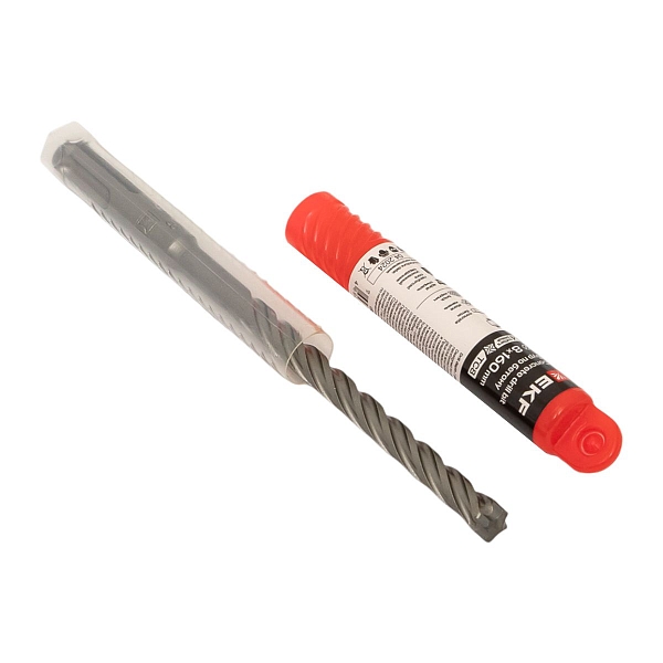 Бур по бетону SDS-plus 8x160 мм (4 резца) EKF Professional