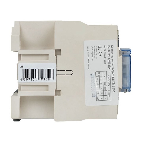 Контактор КМЭ-2 25А 1NO 230В AC EKF