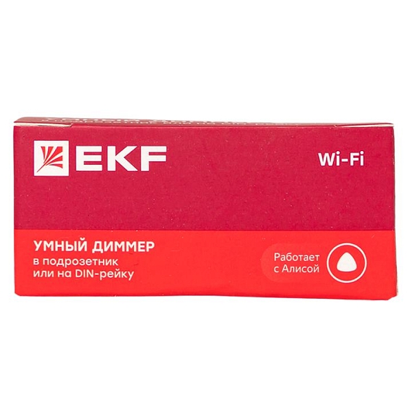 Умный диммер в подрозетник 1-канальный Wi-Fi EKF Connect