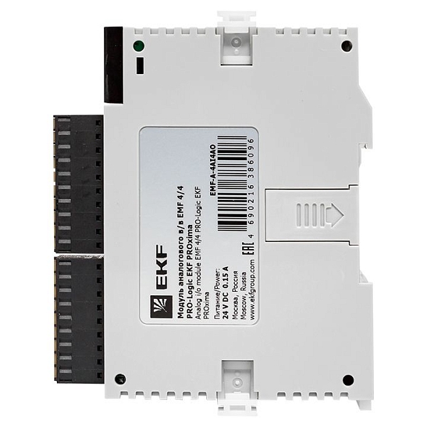 Модуль аналогового в/в EMF 4/4 PRO-Logic EKF (с поверкой)