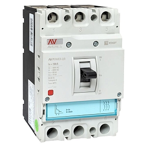 Выключатель автоматический в литом корпусе AV-POWER-2/3 160А 80кА TR EKF