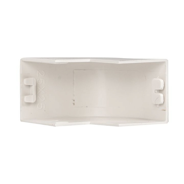 Угол внешний (25x25) (4 шт) белый EKF-Plast 