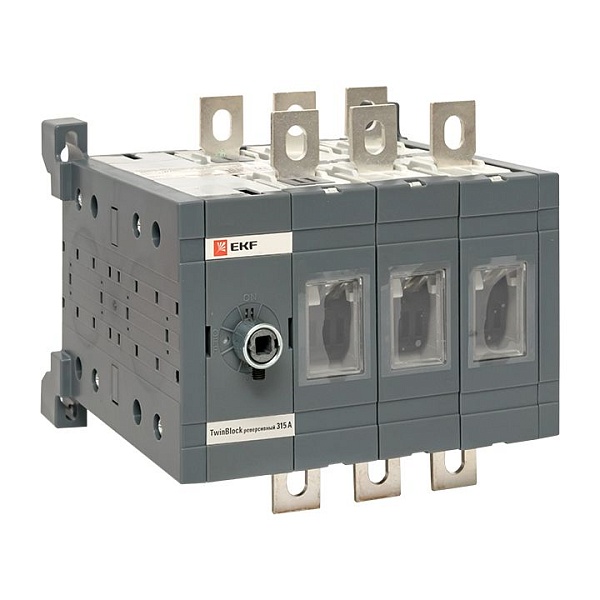 Рубильник 315A 4P без рукоятки управления TwinBlock EKF