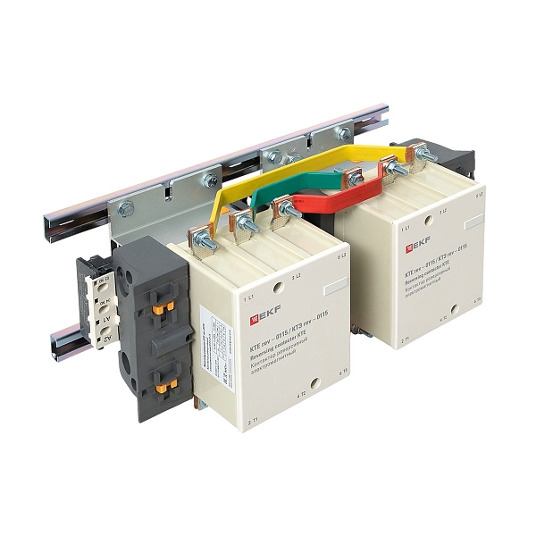 Контактор реверсивный КТЭ-1 115А 2NO 230В AC EKF