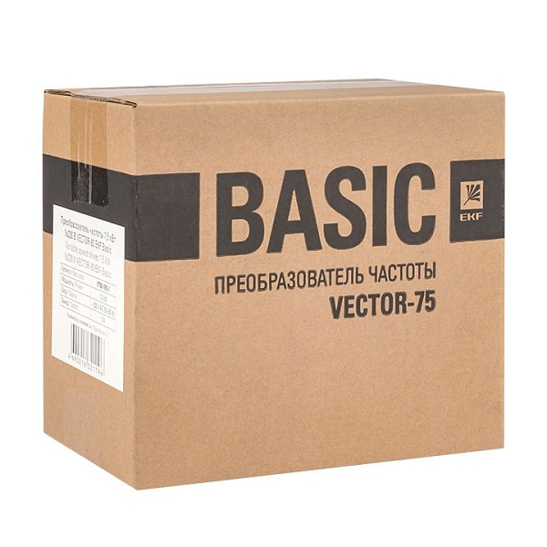 Преобразователь частоты 1,5 кВт 1x230В VECTOR-80 EKF Basic
