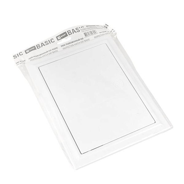 Люк ревизионный пластик с нажим. замком 150x200 (ШхВ внутр.) EKF Basic