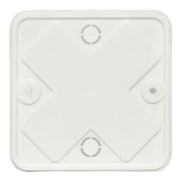 Коробка разветвительная КМР-030-030кг наружная (75x75x26) белая с клеммником EKF PROxima