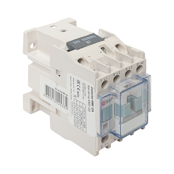 Контактор КМЭ-1 12А 1NC 24В AC EKF
