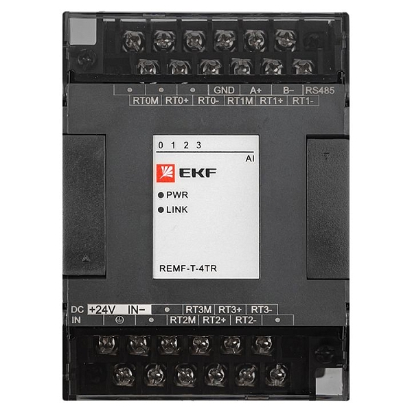 Модуль ввода термосопротивлений REMF 4 PRO-Logic EKF (с поверкой)