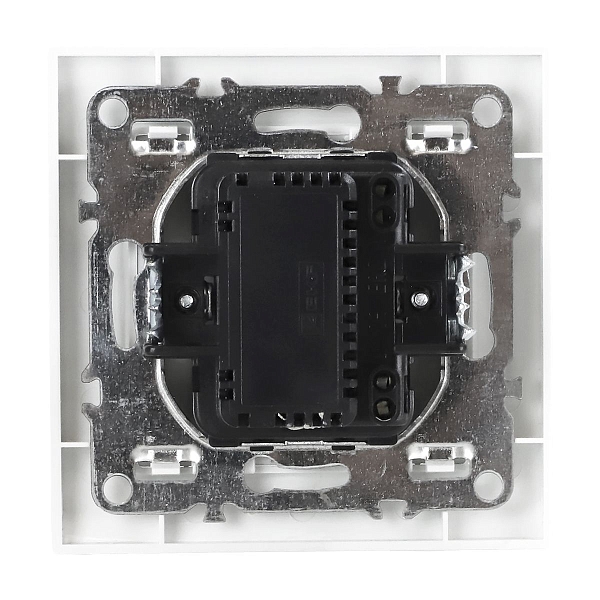 Минск Розетка USB 2-местная СП 2,1А белая EKF