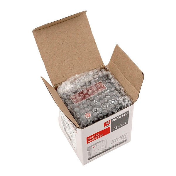 Амперметр AD-721 цифровой на панель (72x72) однофазный EKF PROxima 