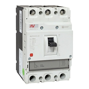 Выключатель автоматический в литом корпусе AV-POWER-2/3 125А 80кА TR EKF
