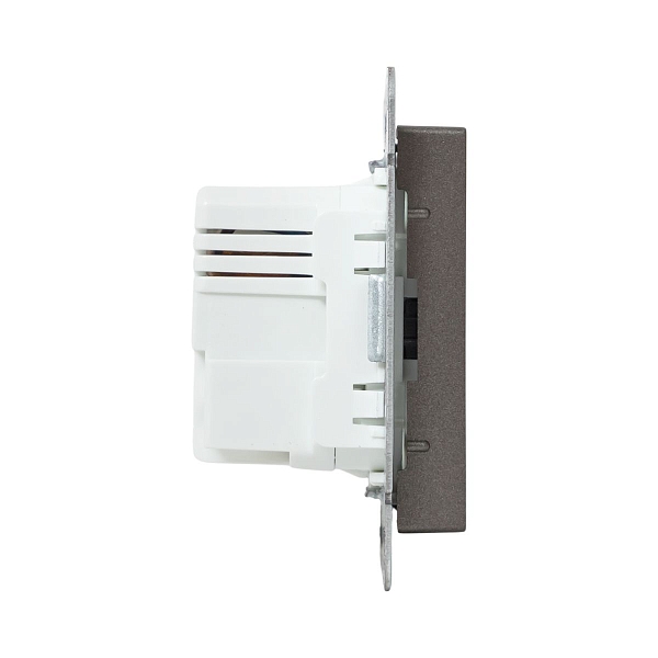 Механизм розетки USB-C - 2шт, мокко Эпика EKF