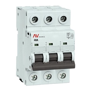 Выключатель нагрузки AVN 3P 40A AVERES EKF 
