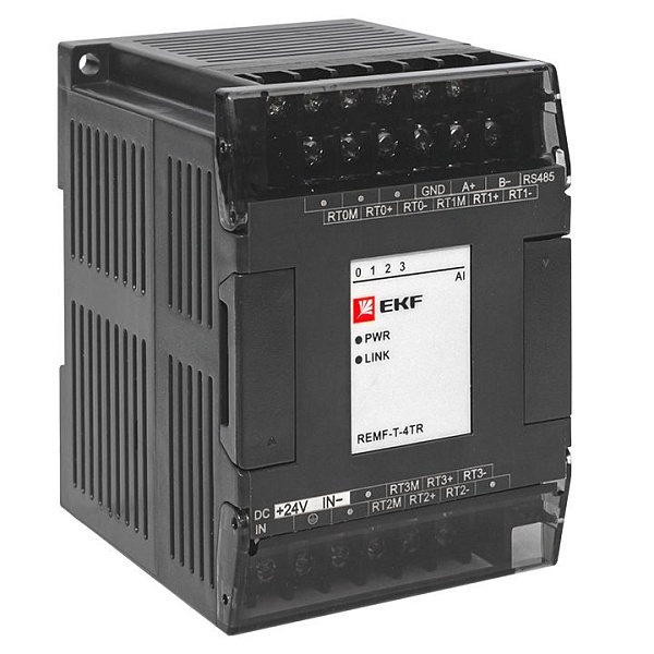 Модуль ввода термосопротивлений REMF 4 PRO-Logic EKF (без поверки)