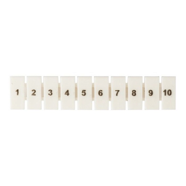 Маркеры для UT/ST/Push-in 4 с нумерацией 1-10 (100 шт.) EKF