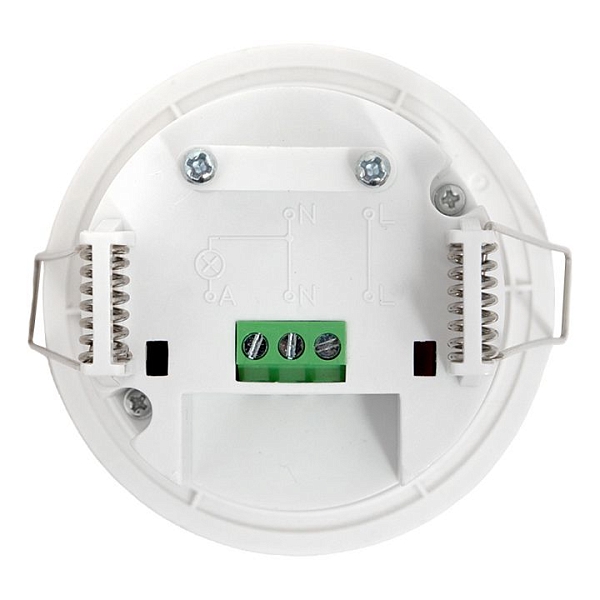 Микроволновый датчик движения бел. 1200Вт 360гр. до 20м IP20 MW-701 EKF PROxima