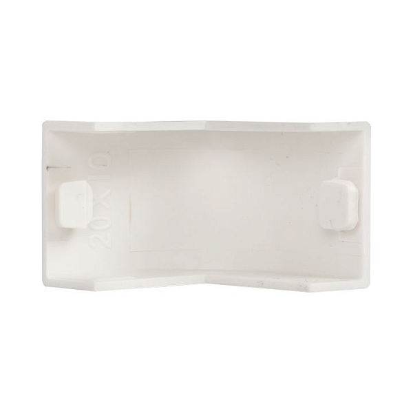 Угол внешний (20x10) (4 шт) белый EKF-Plast 