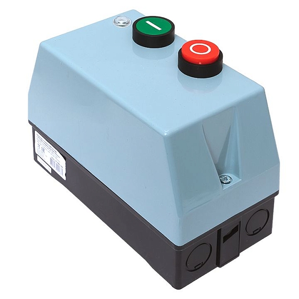 Пускатель ПМЛ-1 9А 1NO 230В AC с тепловым реле 7-10А в корпусе с индикацией IP65 EKF